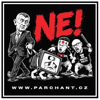 Samolepky - Média nedáme!