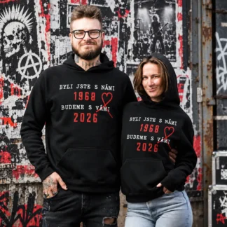 Mikina - Byli jste s námi, budeme s vámi!