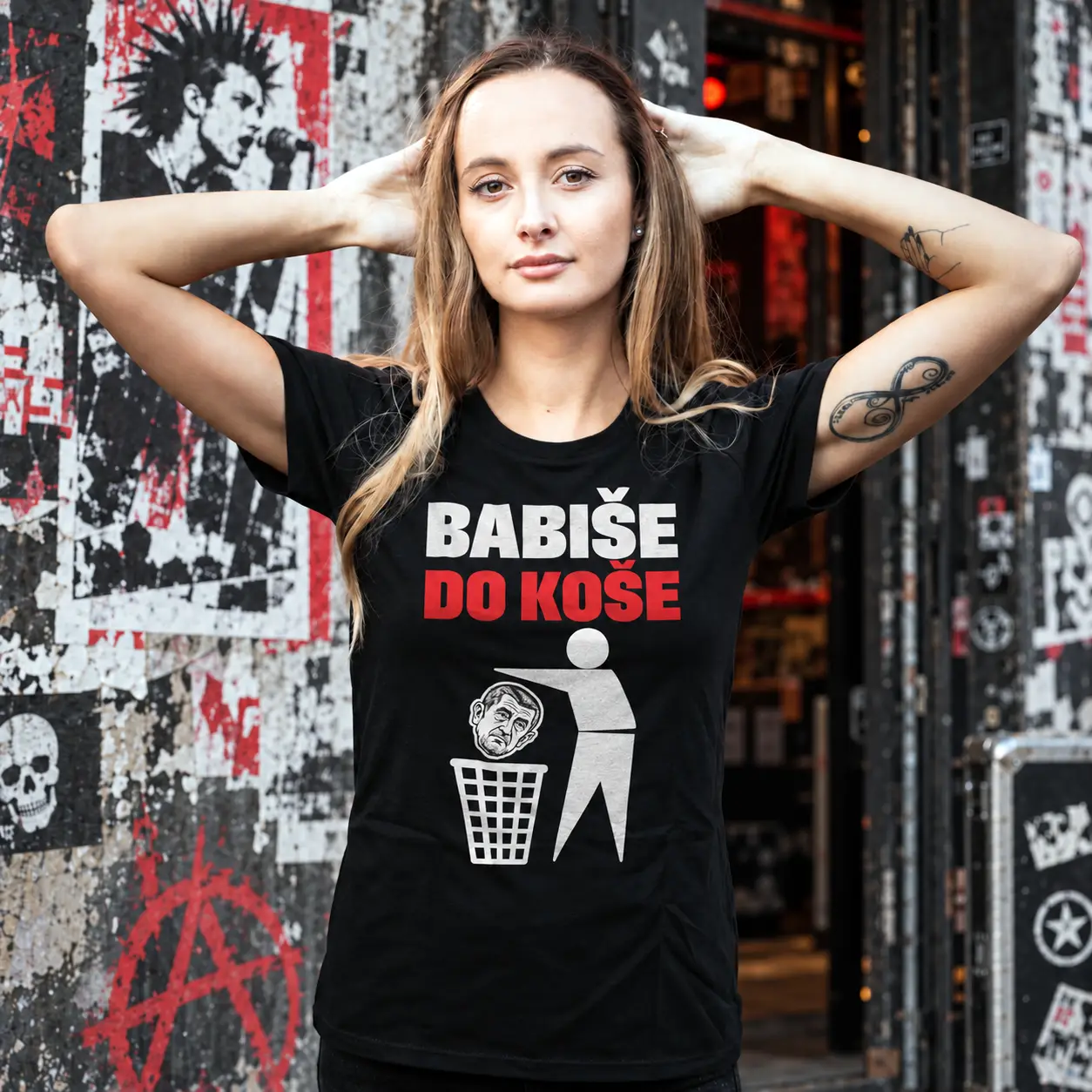 Triko dámské - Babiše do koše!